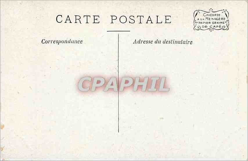 CPA Bordeaux Tour St Michel  — Verso