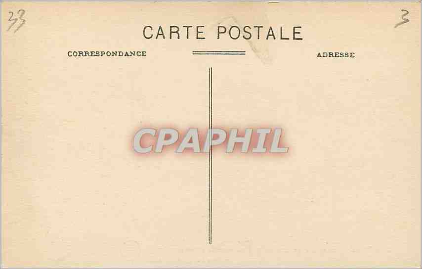 CPA Arcachon Vue generale des Boulevards Promenades  — Rückseite