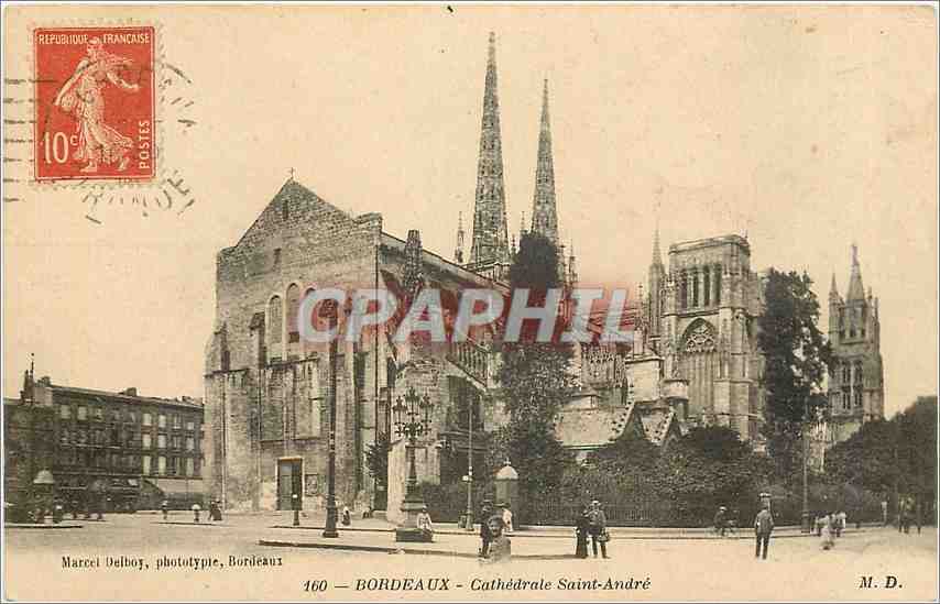 CPA Bordeaux Cathedrale Saint Andre 