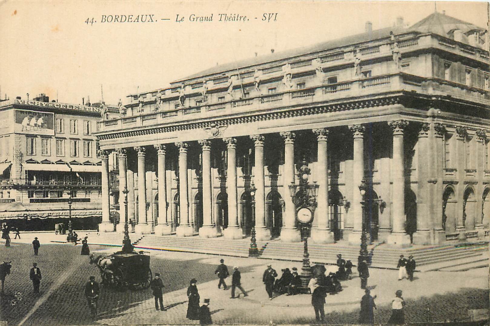 CPA Bordeaux Le Grand Theatre 