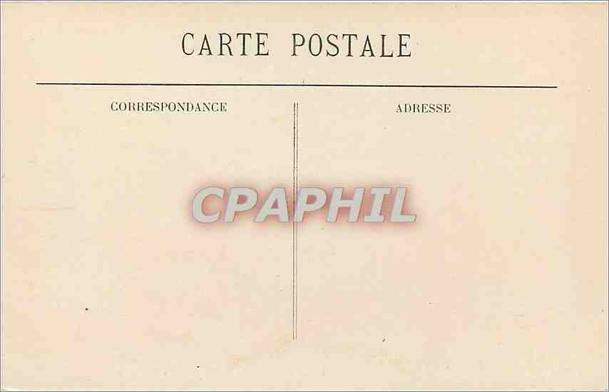 CPA Bordeaux Le Cours du XXX Juillet — Verso