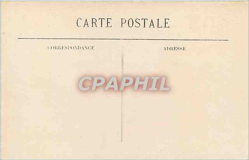 CPA Bordeaux La Gare du Midi Depart et l'Hotel Terminus Tramway — Rückseite
