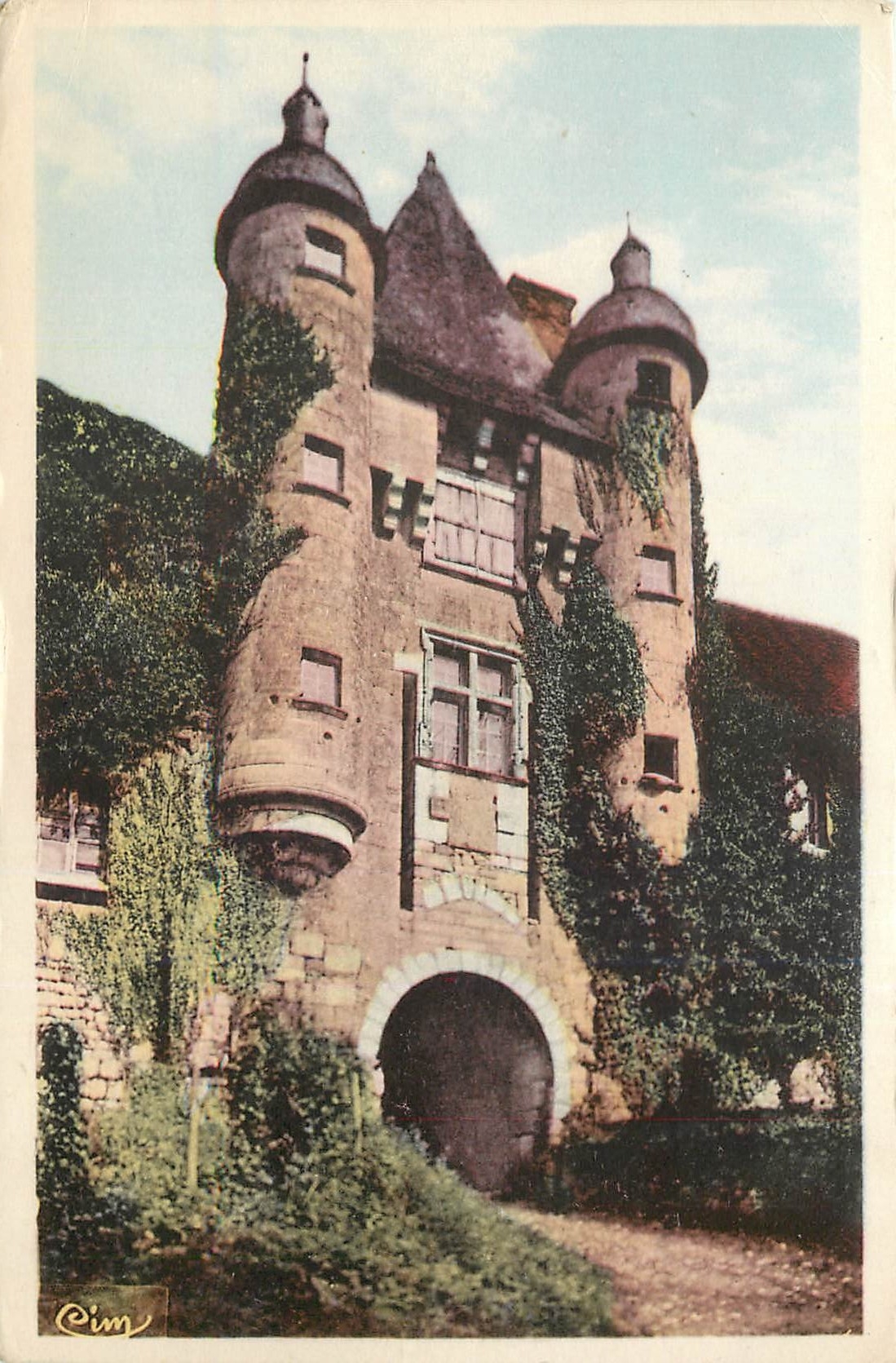 CPA Excideuil Dordogne Chateau Talleyrand Perigord 