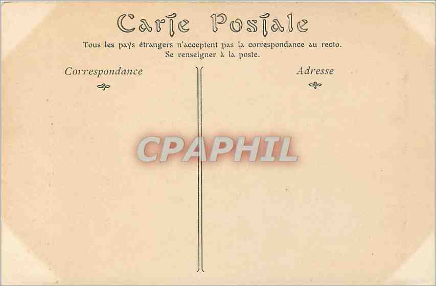 CPA Perigueux Maison du XV Siecle Rue Limogeanne  — Rückseite