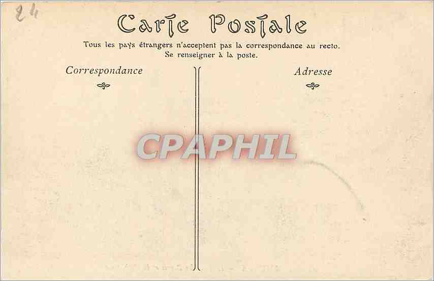 CPA Perigueux Le Pont des Barris et la Cathedrale  — Rückseite