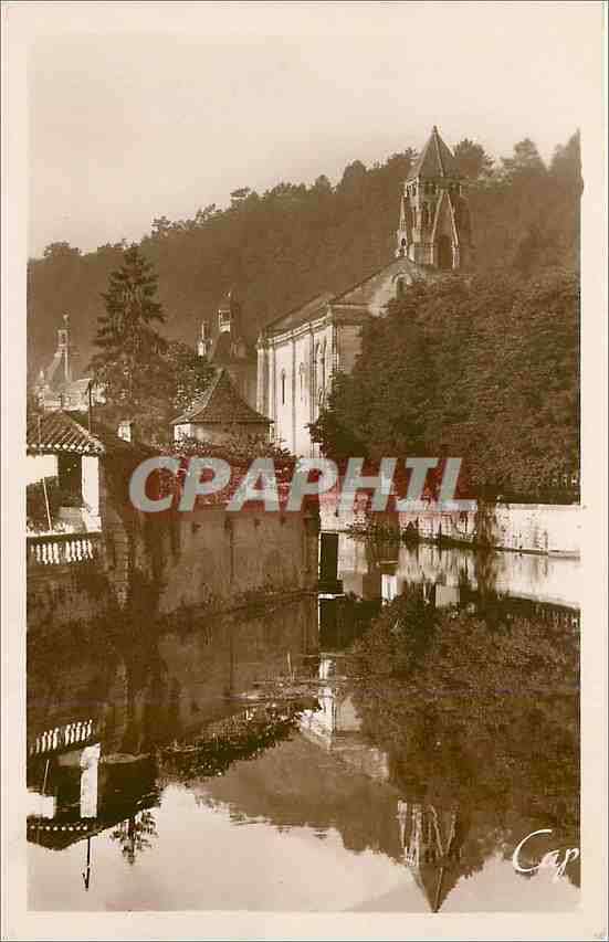 CPM Brantome Les Bords de la Dronne et l'Abbaye 