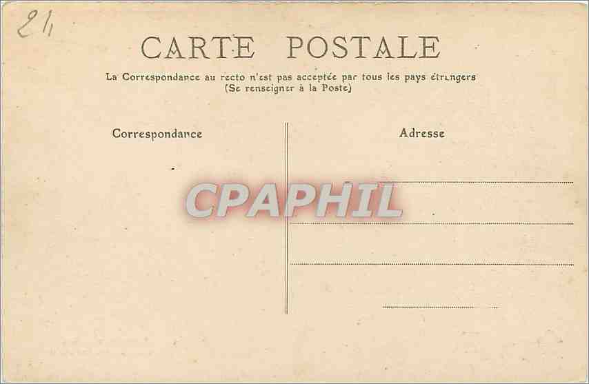CPA Perigueux L'Isle vue du Pont des Barris  — Rückseite