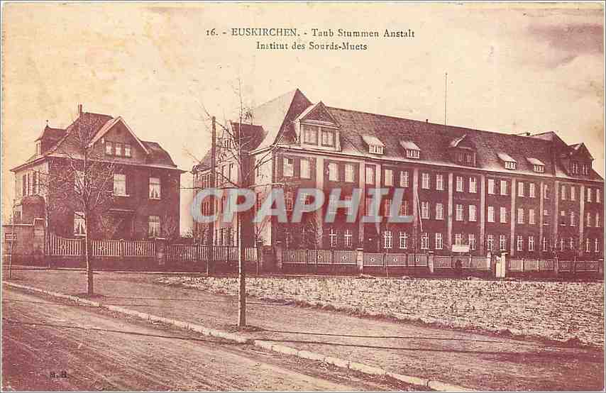 CPA Euskirchen Taub Stummen Anstalt Institut des Sourds Muets 