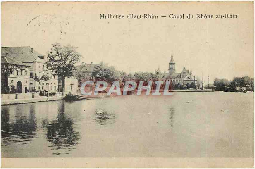 Mulhouse (Haut-Rhin) — Canal du Rhône au Rhin