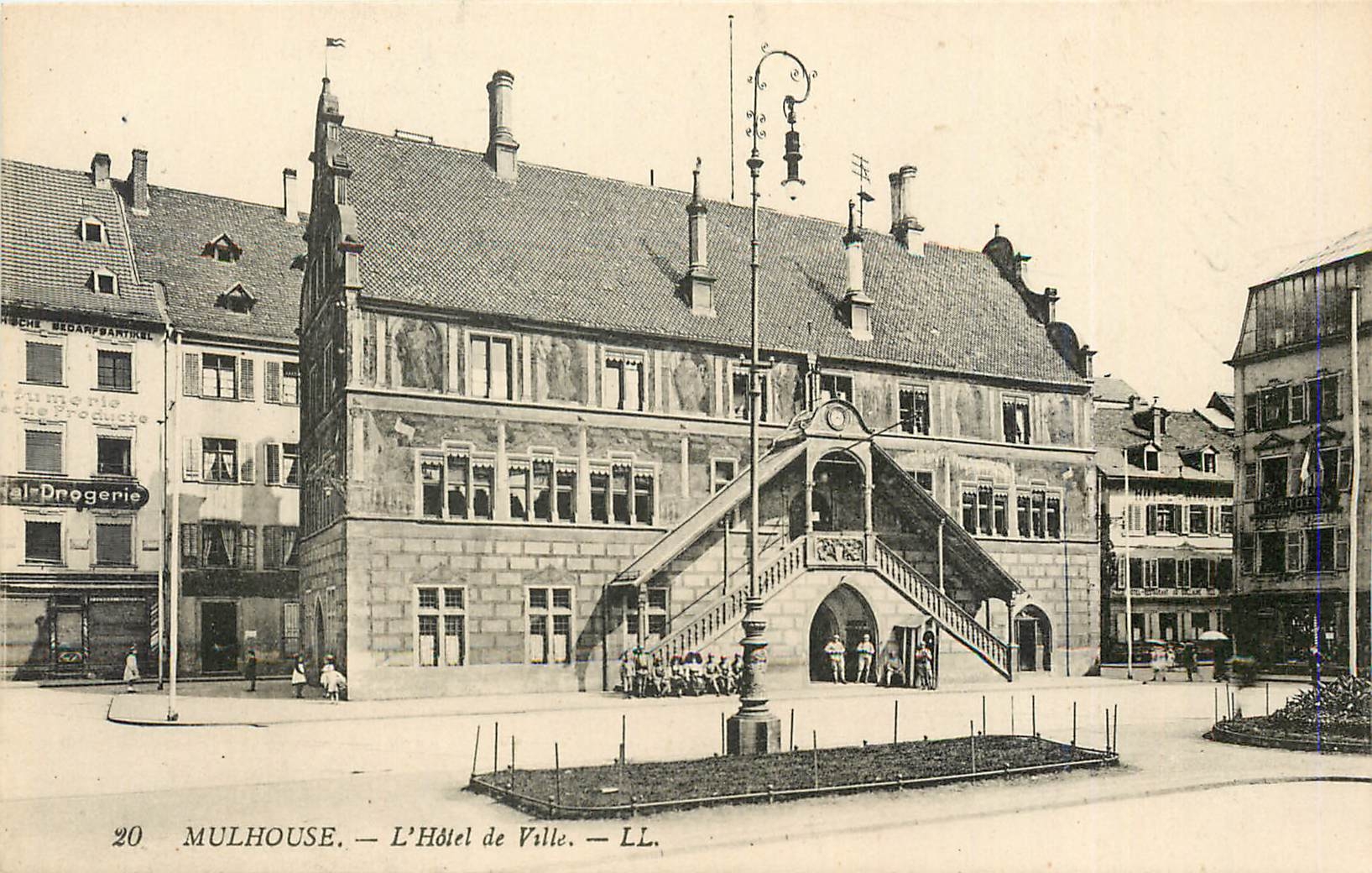 CPA Mulhouse L'Hotel de Ville 