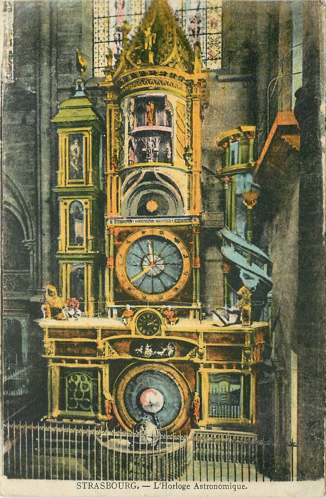 Strasbourg — L'Horloge Astronomique — éditeur Félix Luth, n° de série non visible