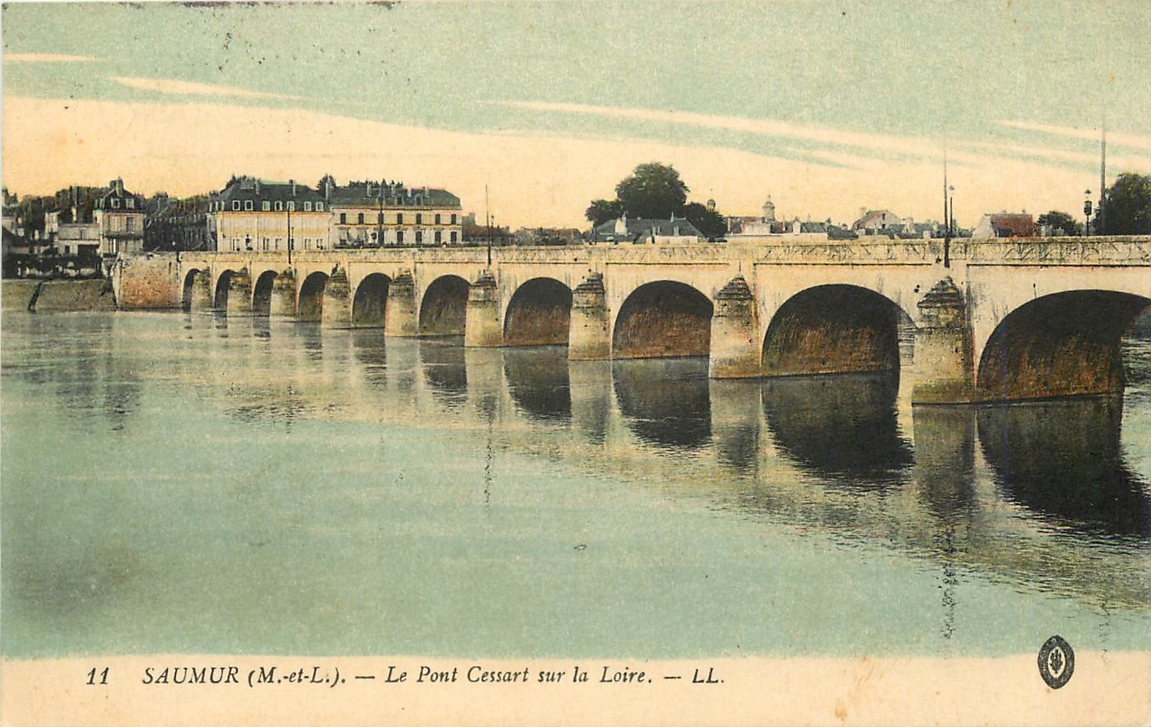 CPA Saumur M et L Le Pont Cessart sur la Loire 