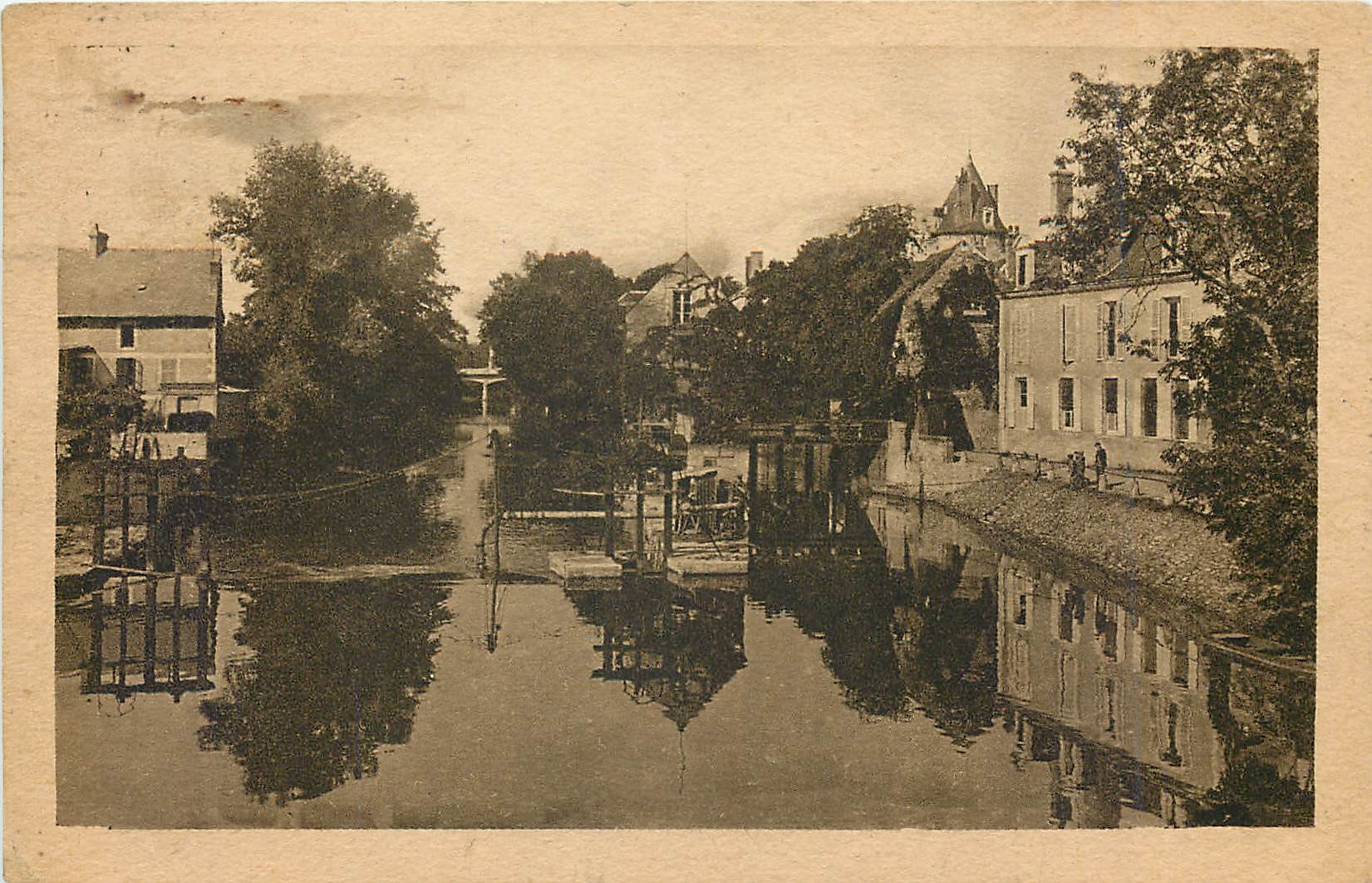 CPA Romorantin L et Ch La Sauldre et l'Ile Marin 
