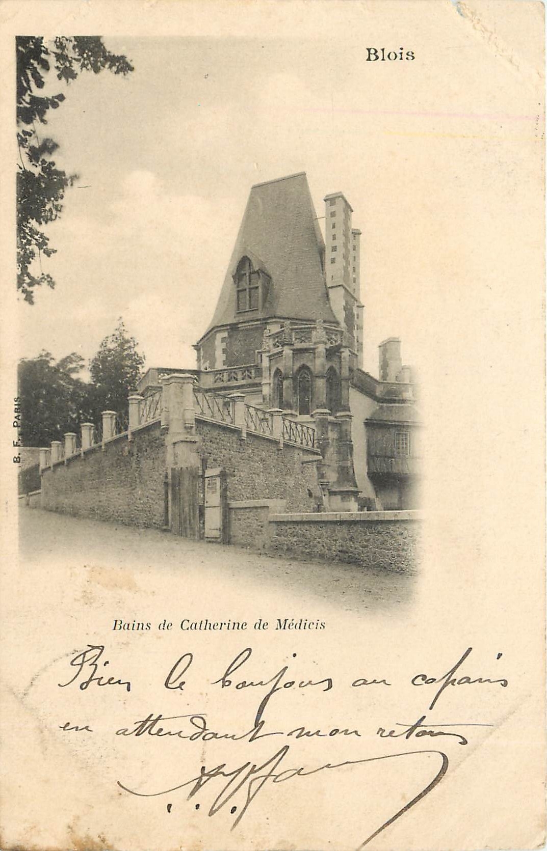 CPA Blois Bains de Catherine de Medicis 