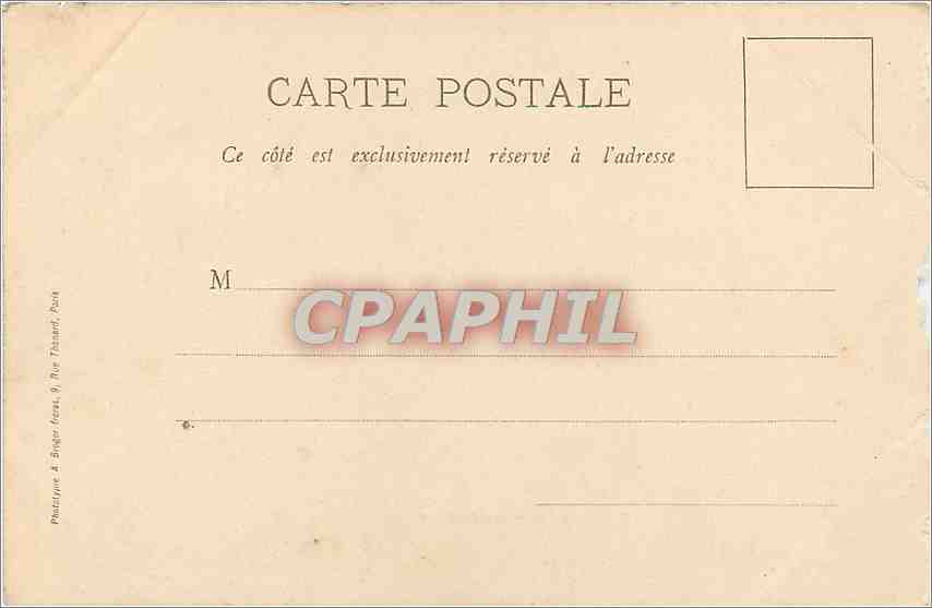 CPA Blois Vue generale — Rückseite