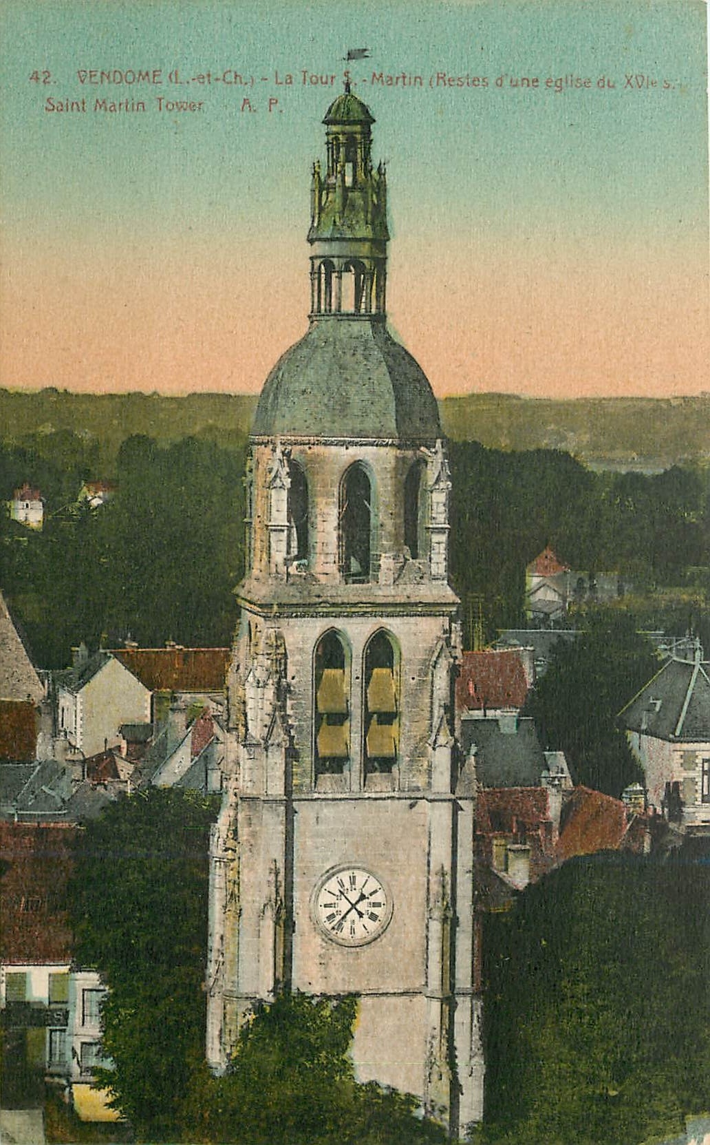 CPA Vendome L et Ch La Tour St Martin 
