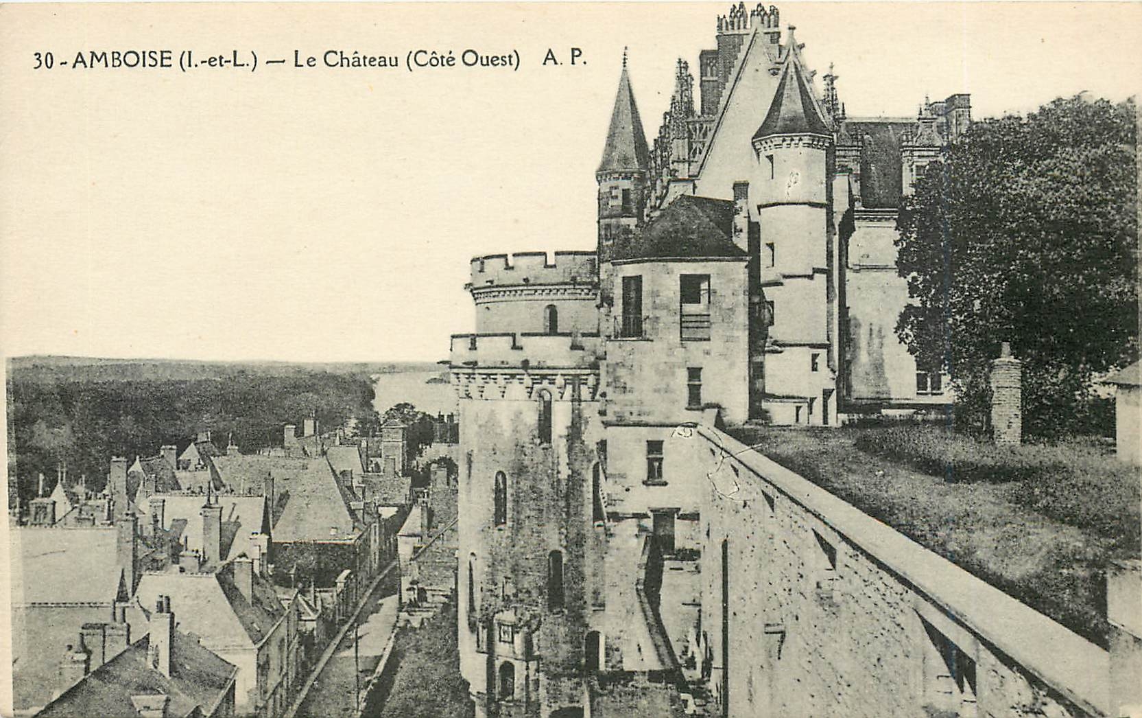 CPA Amboise I et L Le Chateau 