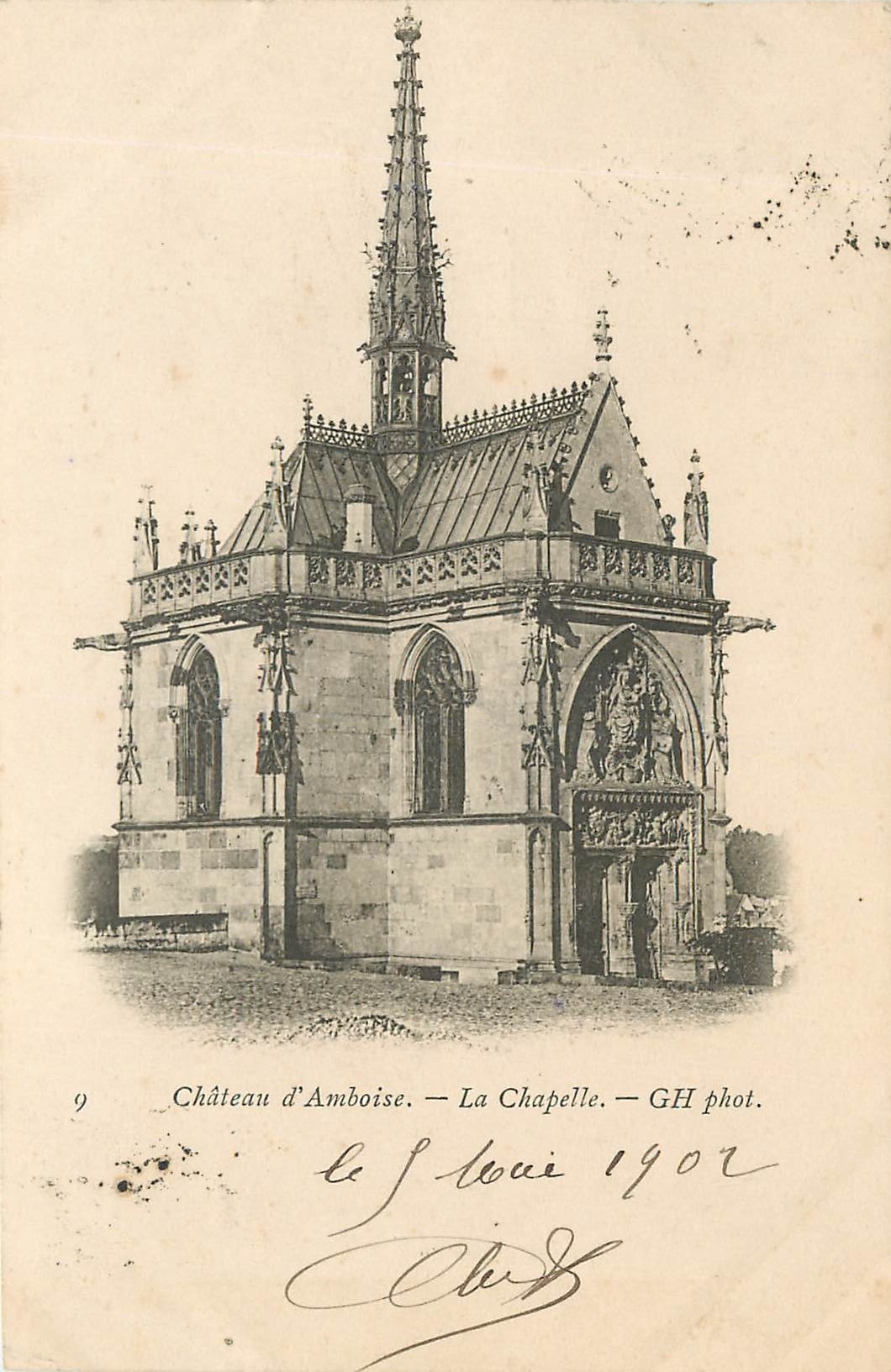 CPA Chateau d'Amboise La Chapelle 