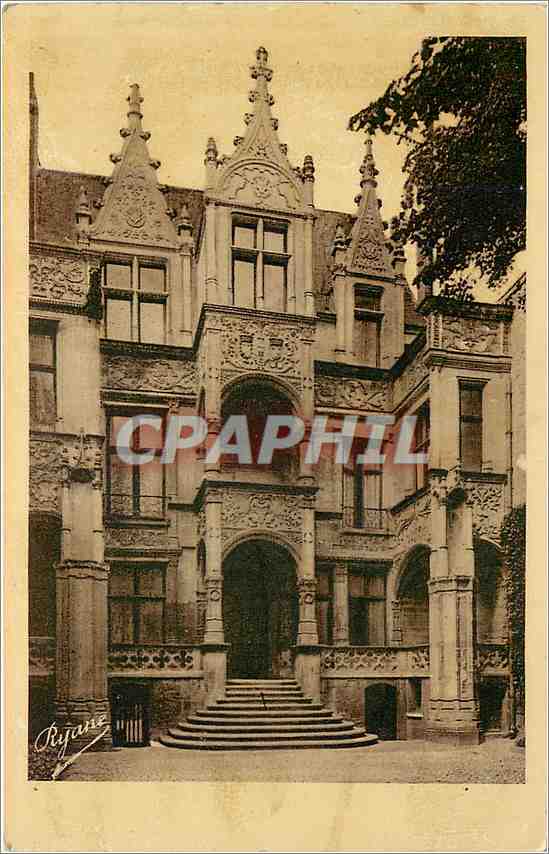 CPA Tours I et L Hotel Gouin 