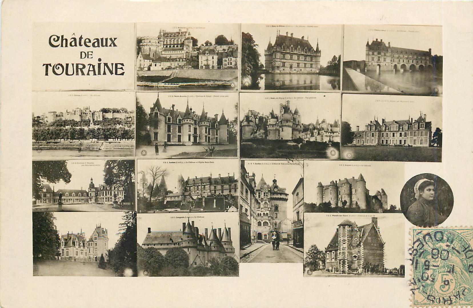 CPA Chateaux de Touraine 