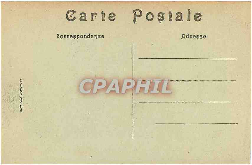 CPA Tours I et L Le Palais de Justice  — Rückseite
