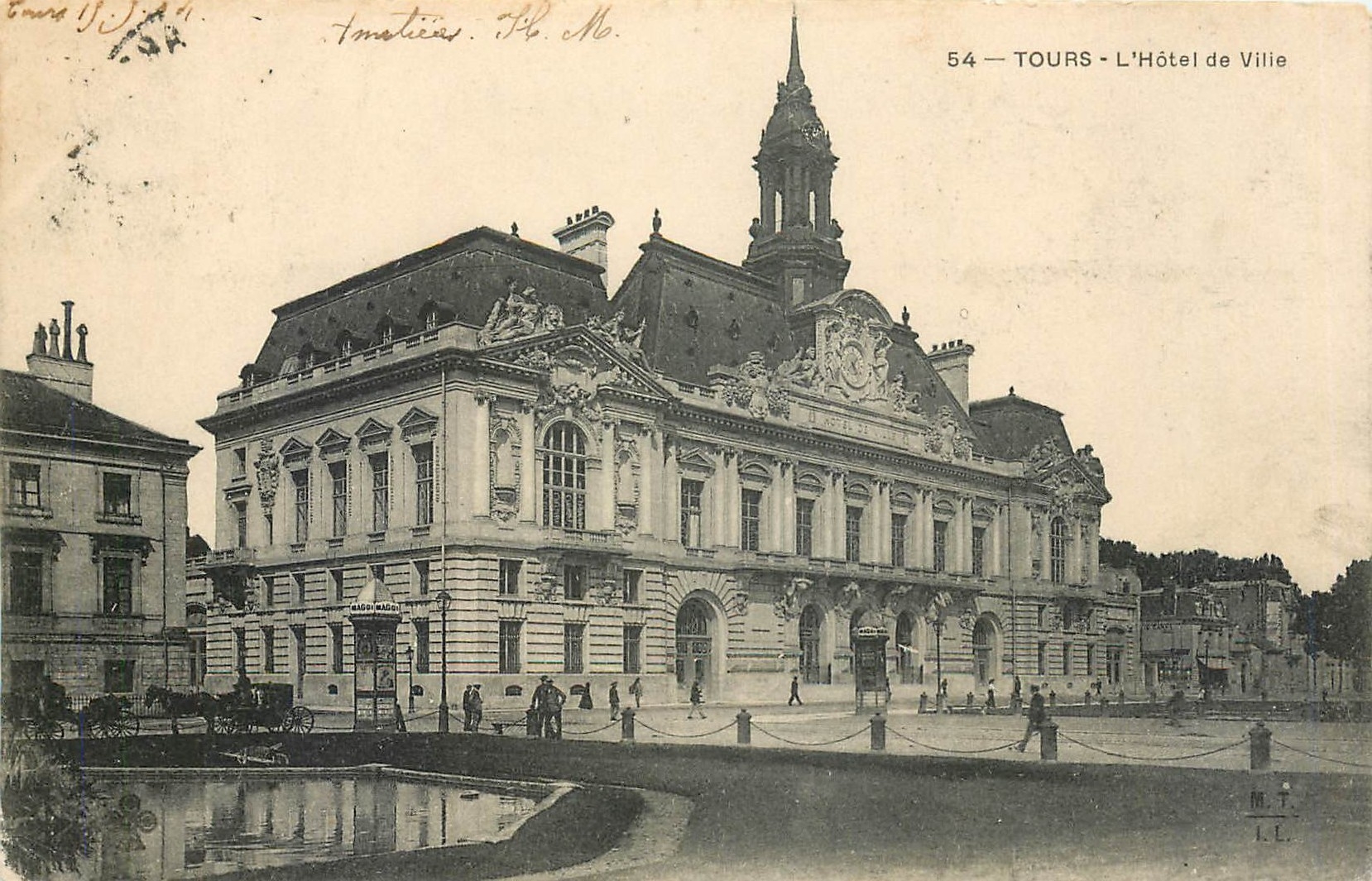 CPA Tours L'Hotel de Ville 