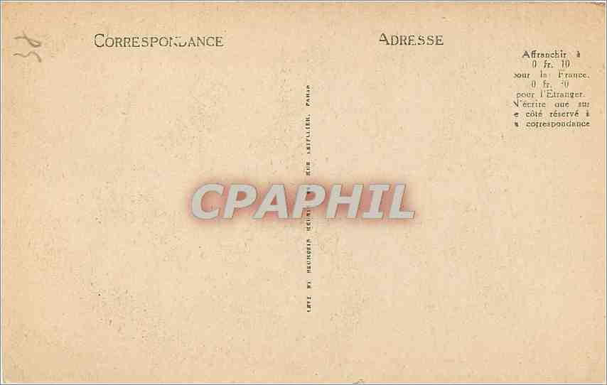 CPA Tours Le Jardin des Plantes et l'Hospice General  — Rückseite