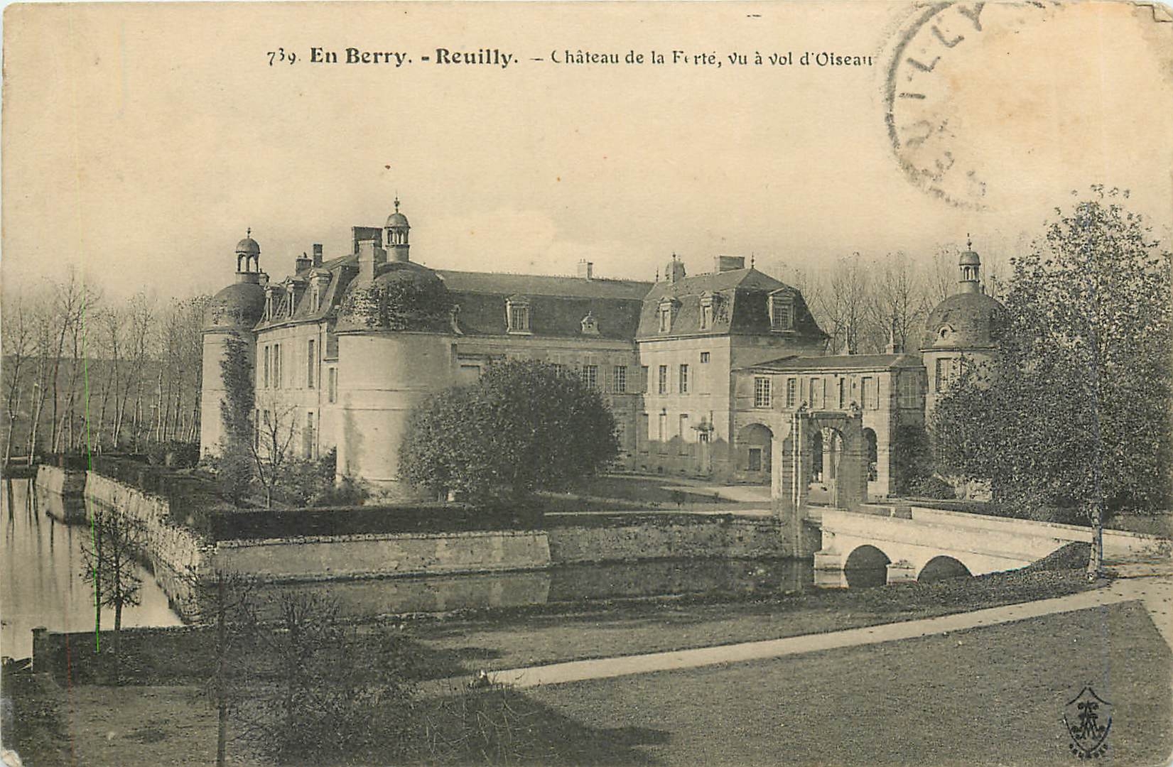 CPA En Berry Reuilly Chateau de la Forte 