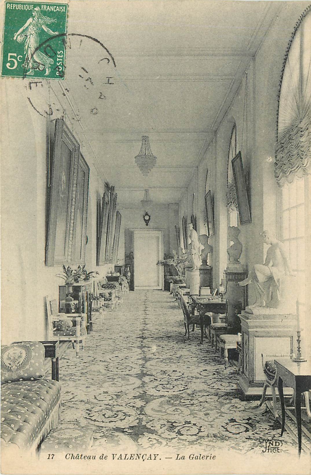 Château de VALENÇAY — La Galerie — JND Jhot