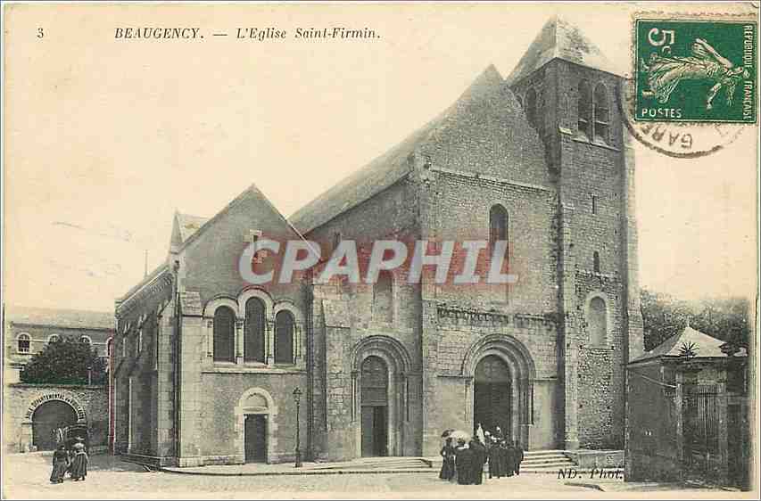 CPA Beaugency L'Eglise Saint Firmin 