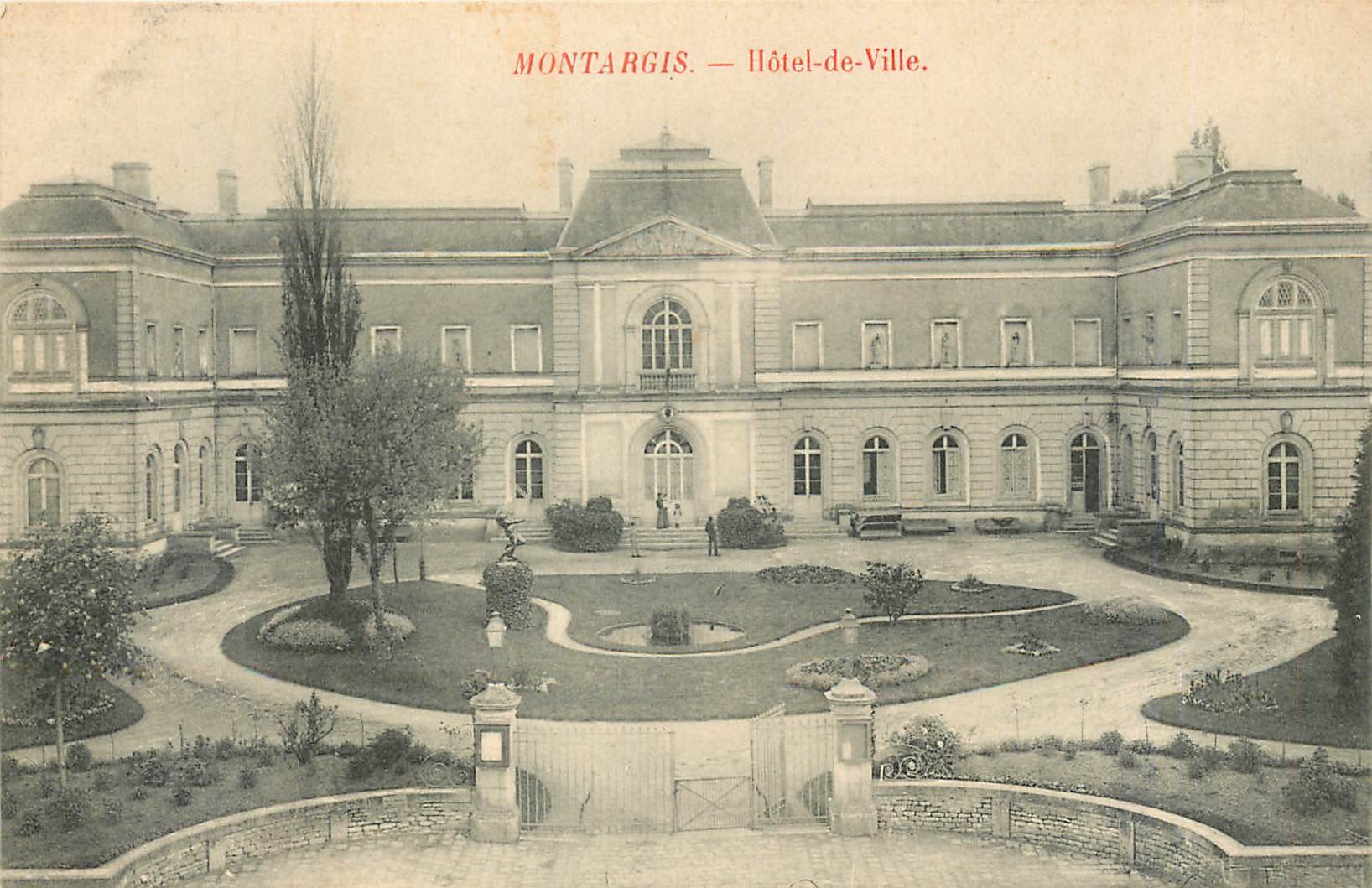 CPA Montargis Hotel de Ville 
