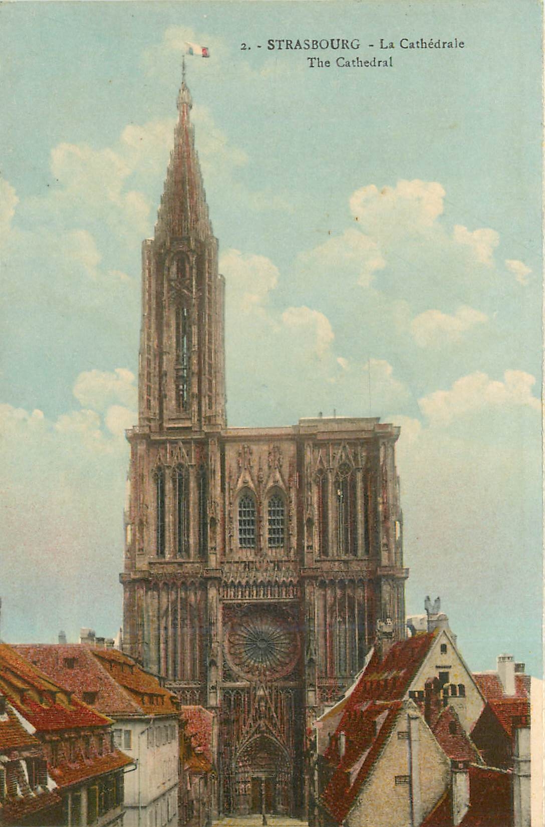 CPA Strasbourg La Cathedrale 