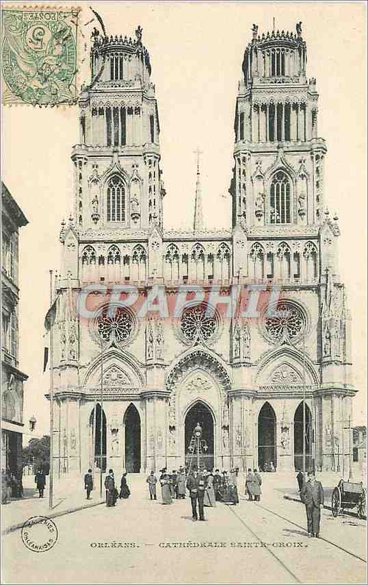 Orléans — Cathédrale Sainte-Croix — Éditeur : S.A. de la Poste