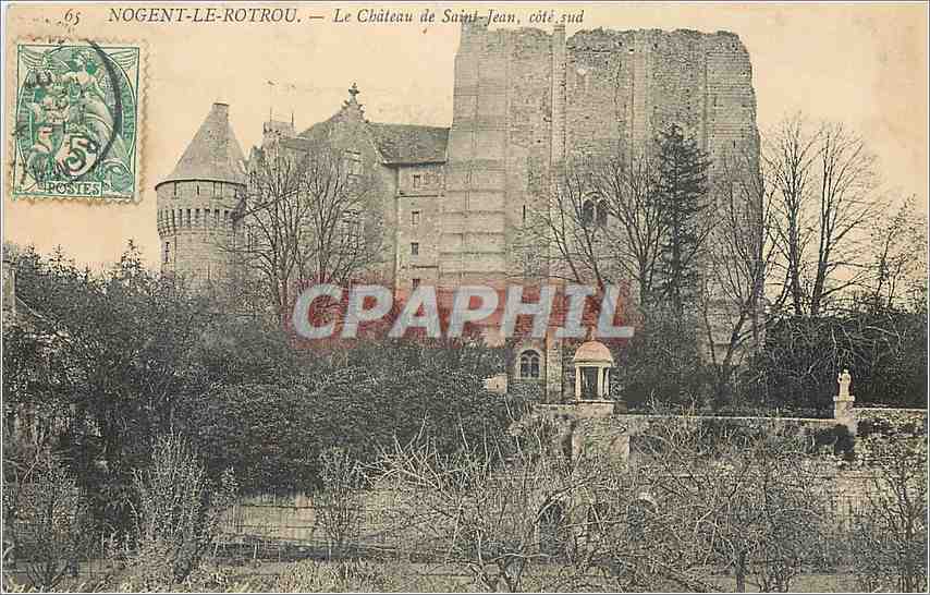 Nogent-le-Rotrou — Le Château de Saint-Jean, côté sud
