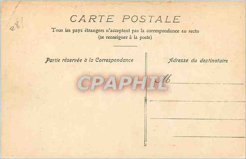 Anet — Château de Diane de Poitiers — Pavillon Est et la Friche — E. Michon édit. — Reverso