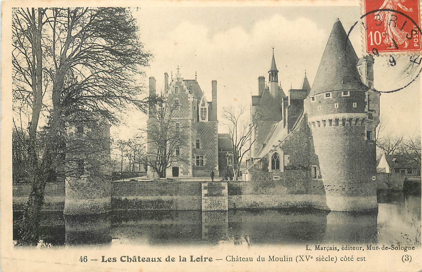 CPA Les Chateaux de la Loire Chateau du Moulin 