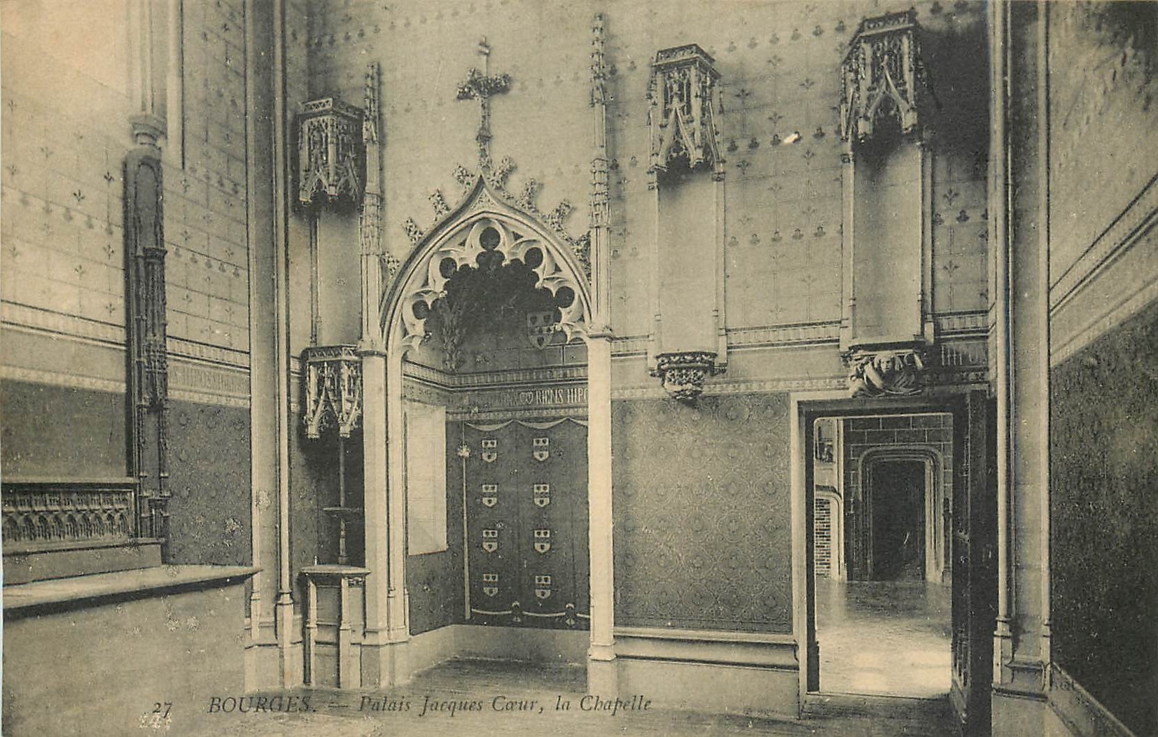 CPA Bourges Palais Jacques Coeur la Chapelle 