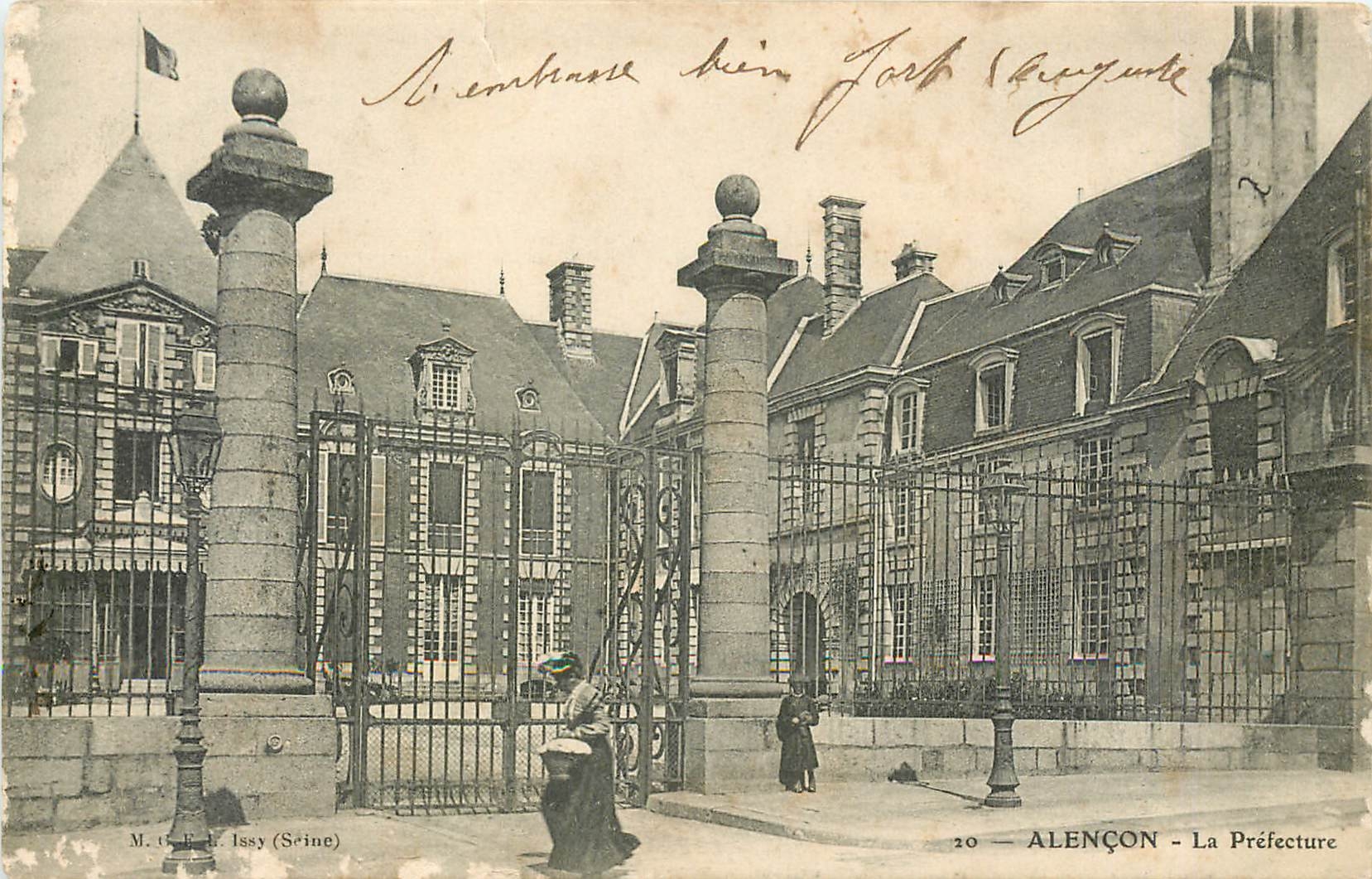 CPA Alencon La Prefecture 