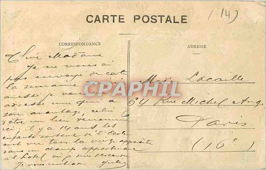 Tilly-sur-Seulles - La Vierge de l'Apparition — cliché Leprounier, Bayeux — Reverso