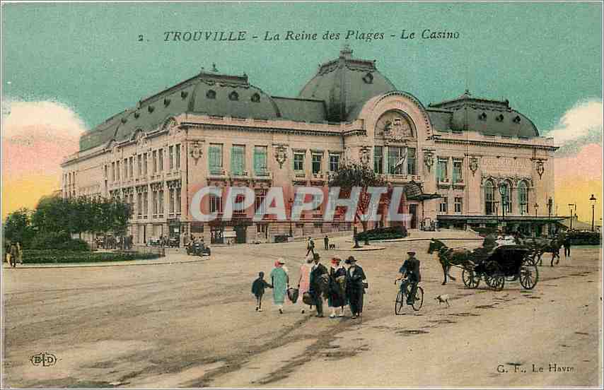 CPA Trouville La Reine des Plages Le Casino 
