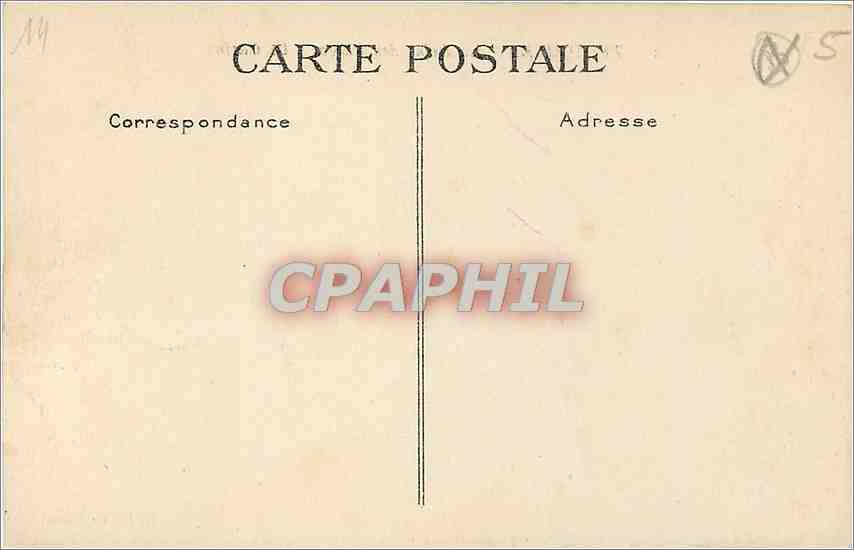 CPA Trouville La Reine des Plages Le Casino  — Verso