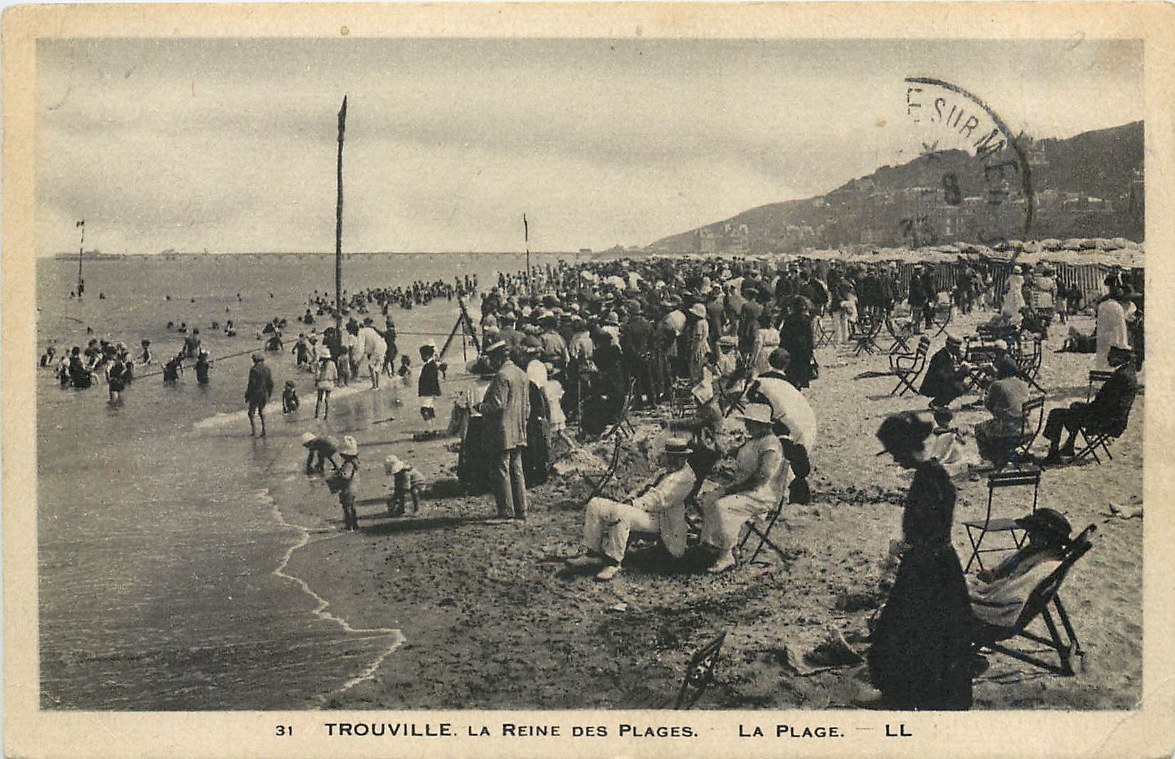 Trouville. La Reine des Plages. La Plage — LL, n°31