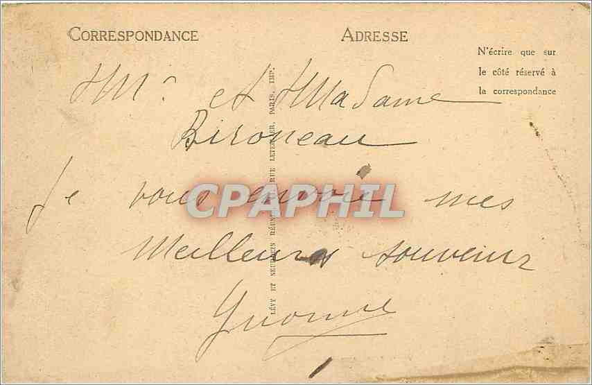 Trouville, La Reine des Plages — Le Jardin du Casino (Durville, Arch.) — LL — Verso