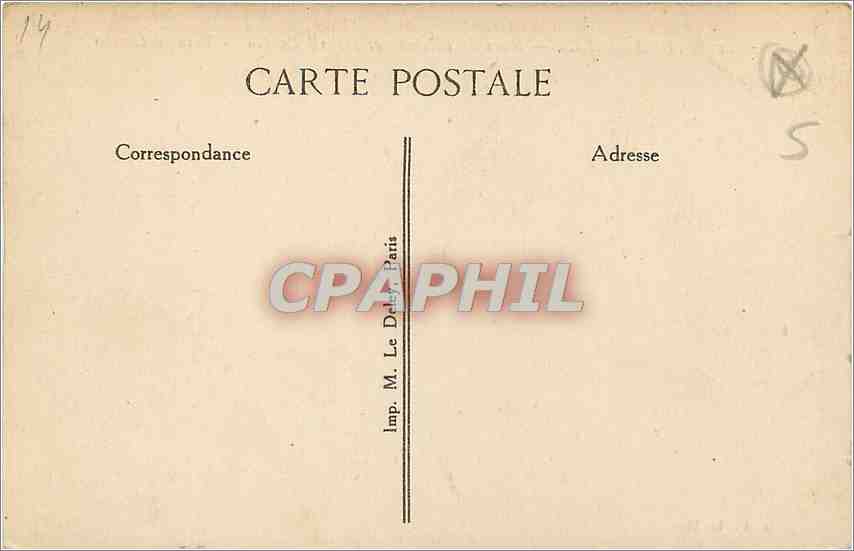 Deauville — Rues de l'Écluse et Désiré Le Hoc — Vers le Casino — G. F. Le Havre — Rückseite