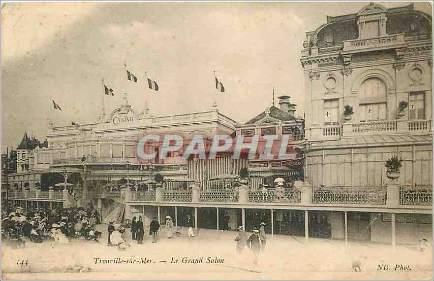 Trouville-sur-Mer — Le Grand Salon — ND. Phot.