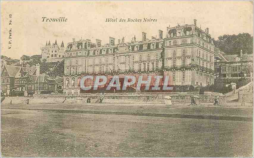 CPA Trouville  Le Casino Entree principale 
