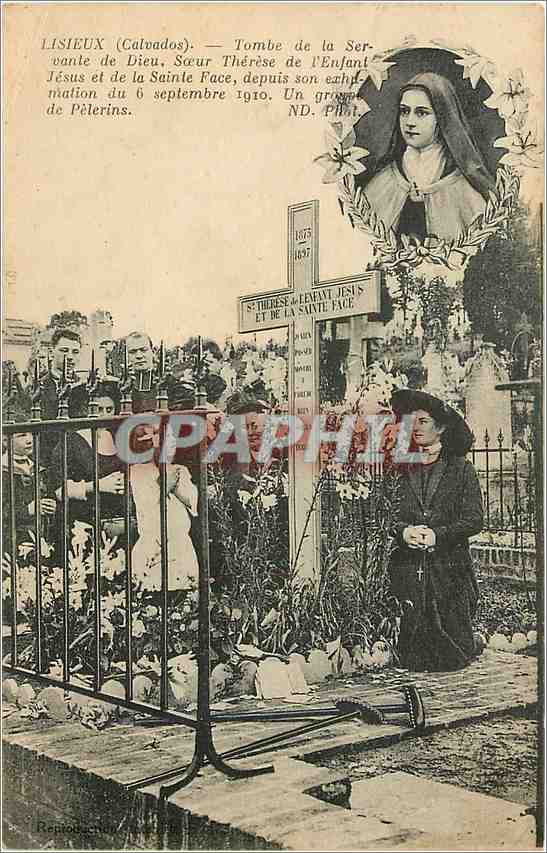 CPA Lisieux Calvados Tombe de la Servante de Dieu 