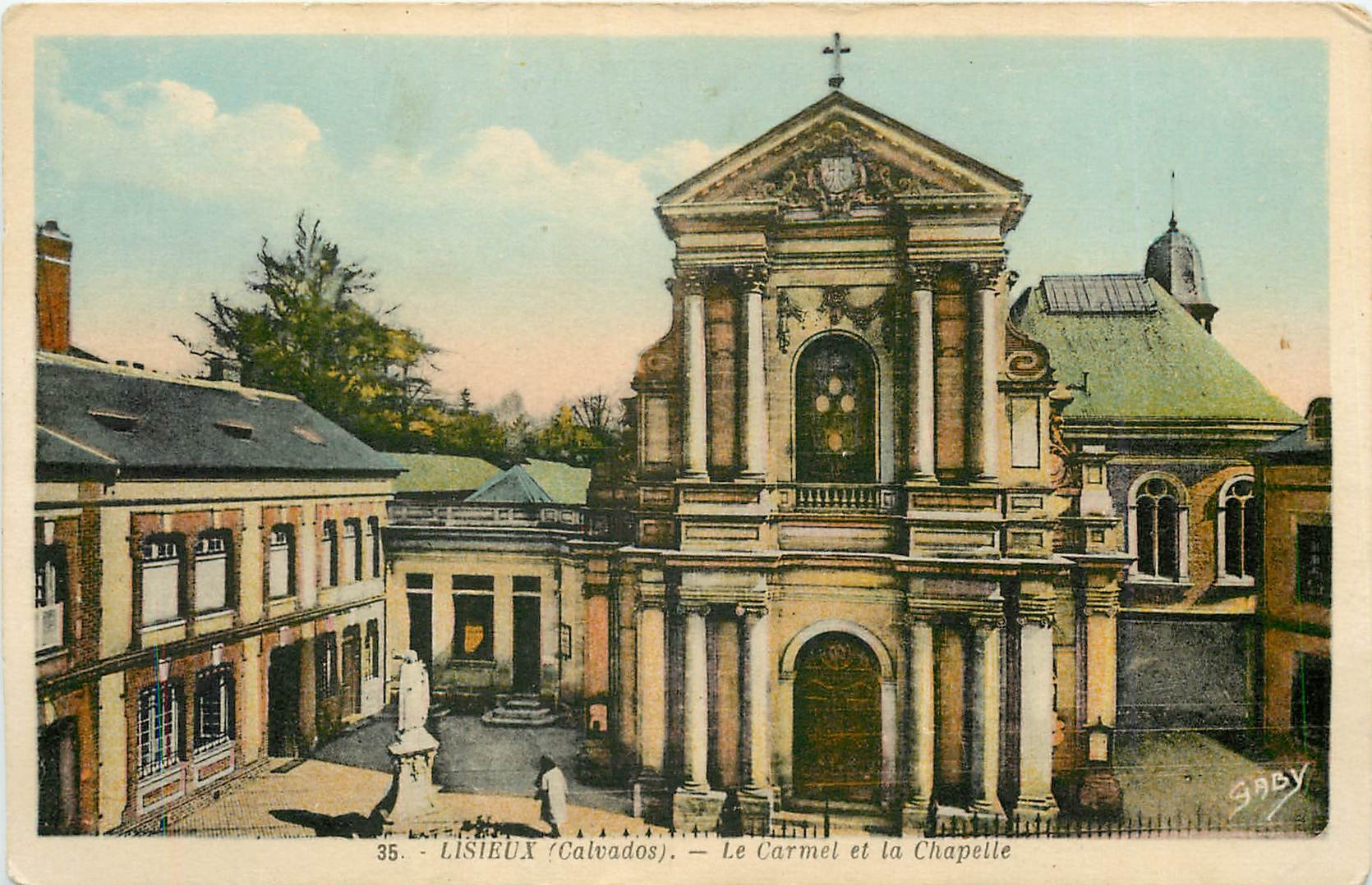 Lisieux (Calvados) — Le Carmel et la Chapelle — Gaby