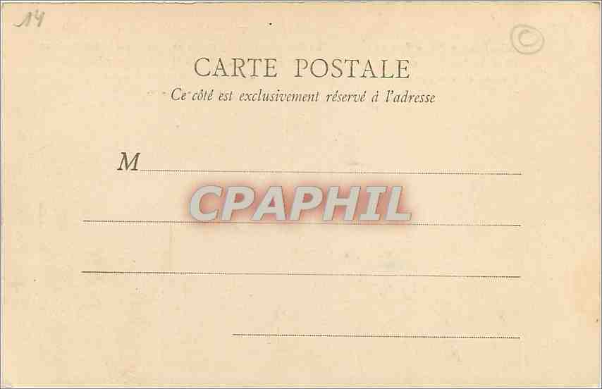 CPA Lisieux Cathedrale Saint Pierre  — Rückseite