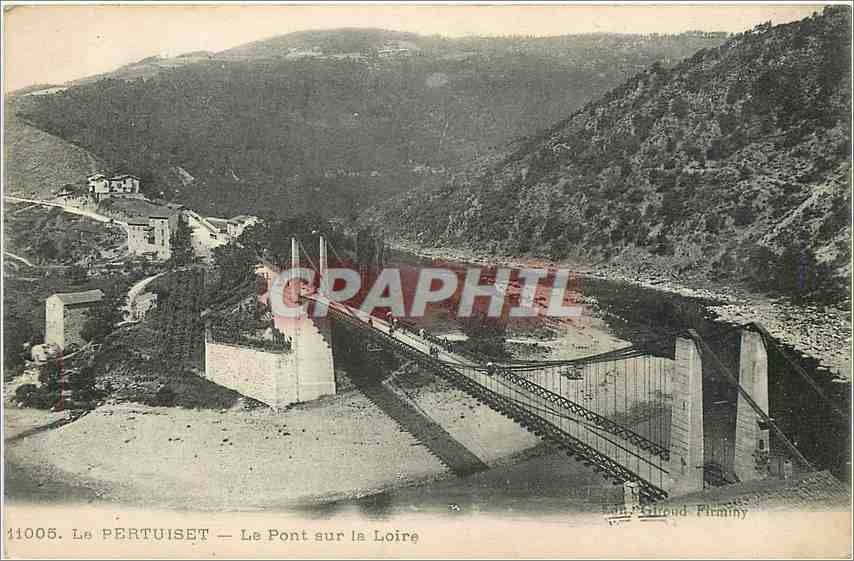 CPA Le Pertuiset Le Pont sur la Loire 